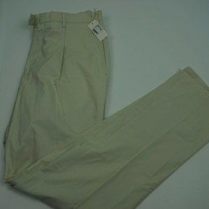 Incotex New With Tags Beige Cotton Pleated Pants